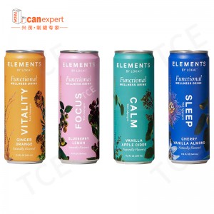 Ambalaj de siguranță cu ridicata cu angro-grad de siguranță goală de 250 ml 500 ml băutură din aluminiu tipărită pentru băuturi pentru bere ambalare metalică sticla de metal