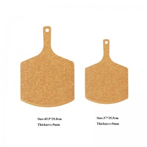 14,5 inch 18inch Food Fibre Sigură din lemn design personalizat Pizza de tăiere și panouri de servire pentru pizza