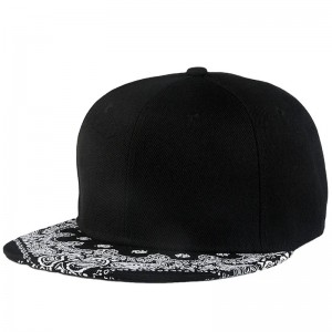 Logo personalizat de înaltă calitate Big Brim Fashion Street Trend Hip Hop Cap de baseball