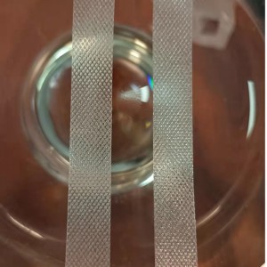 Bandă mobila elastică clară în relief