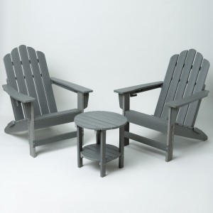 Mobilier exterior Hdpe Adirondack Scaun