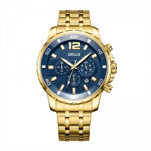 Baogela Quartz Men Gold Watch Top Brand Luxury Army Armată Militară Ceasuri ceasuri Men Regio Masculino Business Wristwatch 22700