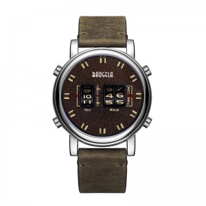 Baogela Fashion Men \\\\ Roller Design Business Clock Men Quartz Ceas Piele din piele Apelărie Casual Casual Mens Watch Regio Masculino 22703