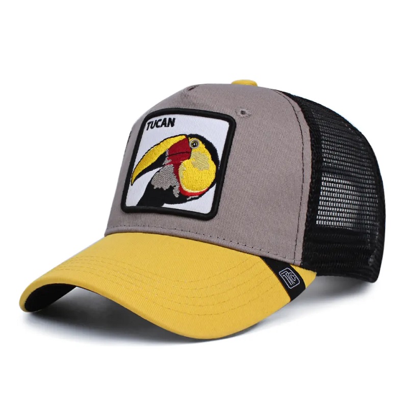 UNISEX reglabil Amazon Hotsale Animal Trucker Hats Caps de baseball personalizat 3D