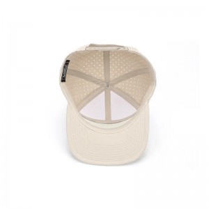 Condulare personalizată de înaltă calitate 7 panou cu platou cu platou tipărit cu plasture cu plasture de lux CAPS SNAPBACK, pălărie pentru bărbați perforați cu gaură tăiată cu laser