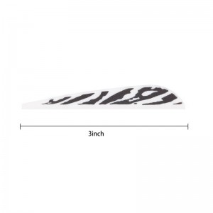 Elongarrow 3inches paletă de cauciuc pentru săgeți de bricolaj