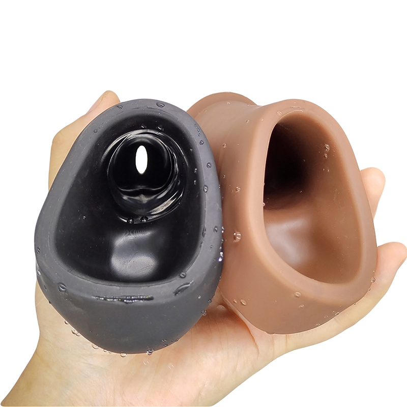 JC- Z102#VÂNZARE HOT Super moale reutilizabile pentru sex masculin jucării sexuale pentru penis Mânecă cu mânecă Dick Silicon Dildos realist pentru bărbați