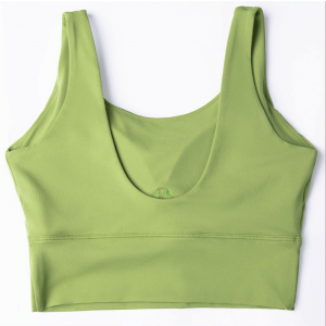 Cupa fixă ​​în formă de U Adună sutien sport