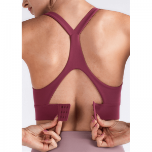 Cross Buckle Hollow Out sutien sport