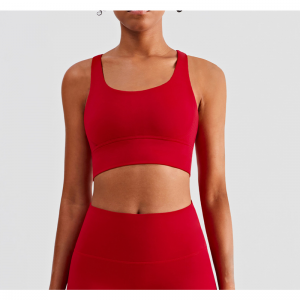 Sutien sport fără formă de U-ul încrucișat