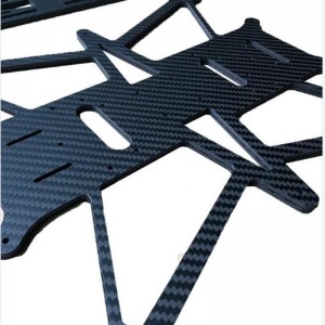 Prelucrare de tăiere CNC CNC personalizată din fibră de carbon