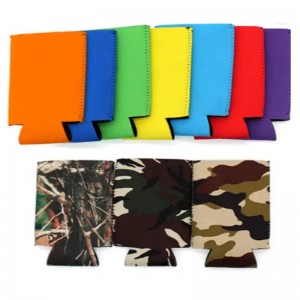 Promovare Sublimation OEM Personalizează logo -ul color Fără marcă tipăritenu poate mânecă ascunde o bere cola mai răcoroasă