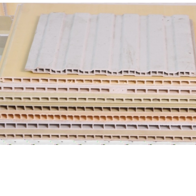 Mucegaiul de perete din lemn din PVC și seria placii de perete exterioare din PVC