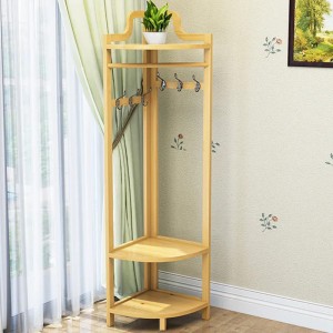 Comb -colț de înaltă calitate raft depozitare raft de podea triunghi cuier pentru camera de zi dormitor