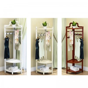 Comb -colț de înaltă calitate raft depozitare raft de podea triunghi cuier pentru camera de zi dormitor