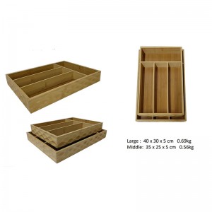 Organizator de tacâmuri de bambus