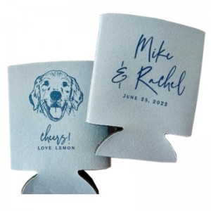 En -gros de cociuri de spumă personalizată Stubby suport bere poate mânecă izolat slim ieftin 3 4 5mm 330 ml cooler keozy cu logo