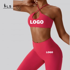 SC1061 Sport Sport și jambiere Set de yoga Conjunto Yoga Costum pentru femei pentru femei în aer liber, uzură de fitness