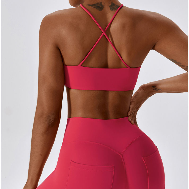 SC1061 Sport Sport și jambiere Set de yoga Conjunto Yoga Costum pentru femei pentru femei în aer liber, uzură de fitness