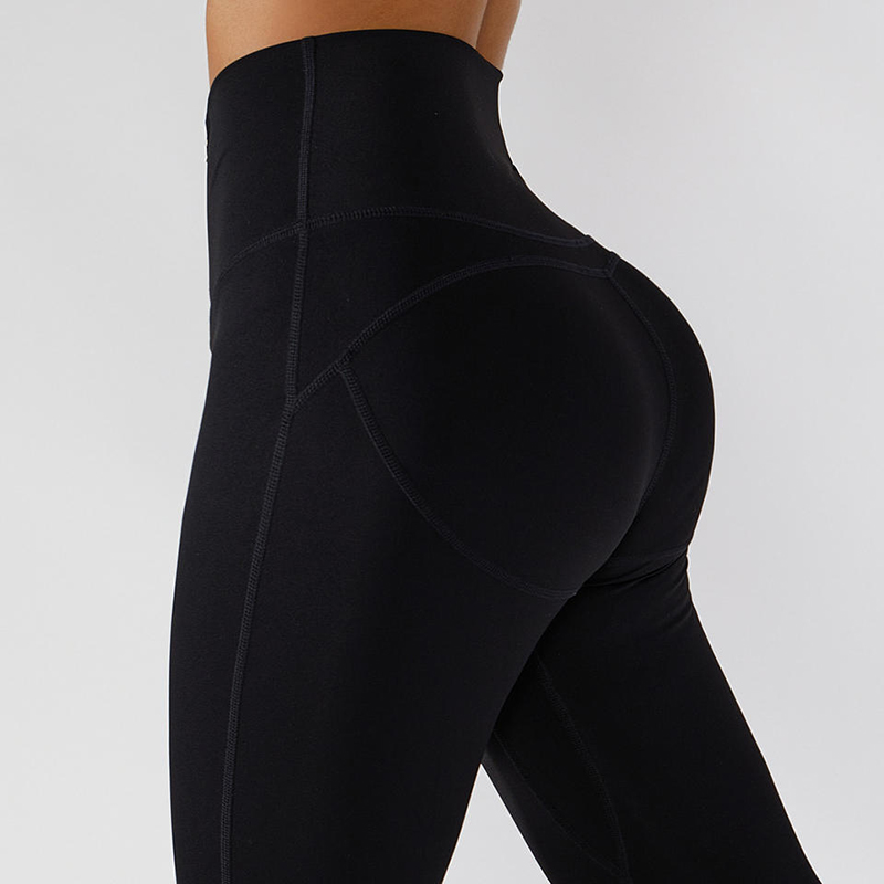 SC1097 75% Nylon 25% Leggings Spandex Sport pentru femei Gimnastică Yoga Pantaloni Fitness Running Leggings