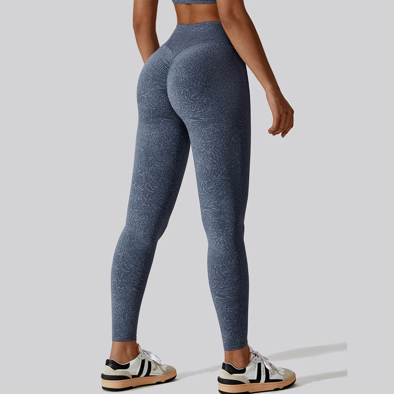 SC1092 Model de logo personalizat Leggings pentru femei împingeți jambiere pentru femei cu talie înaltă butuc de yoga pantalon