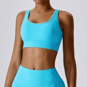 SC10167 Sutien sport pentru femei mari de yoga pantaloni scurți de yoga fată China, fără probleme de fitness sutien sutien sutien sutien sutien sportiv