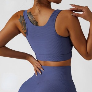 SC10173 Sutien sportiv personalizat cu impact ridicat, elegant elegant sexy cu impact ridicat sutien sportiv cu ridicata