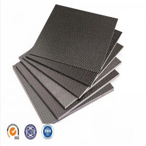 Fabrica oferă plăci de fibră de carbon solidă cu stregnă mare cu unnivel ridicat de carbon 1mm 2mm 3mm 4mm 5mm 6mm