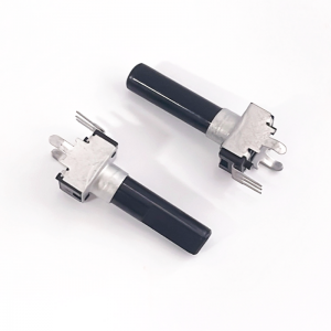 Potențiometru rotativ: DB-09K 3 pini cu o singură bandă de 9 mm verticală