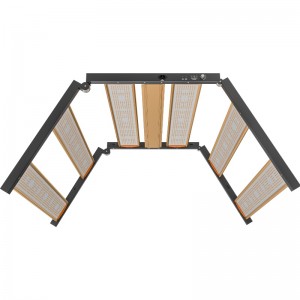 1450W 4*6ft uv+fr comutabil cu spectru complet cel mai tare corp de iluminat de vânzare pentru LED -uri de seră interioare Grow Light