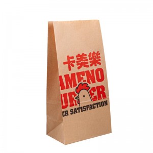 Bolsas Hârtia de hârtie pungi kraft pentru mâncare personalizată Bolsas Bolsas Hacks pentru ambalaje alimentare