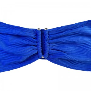 Costum de baie Split Model Blue Patter Special Breat fără button U-buton Split Button