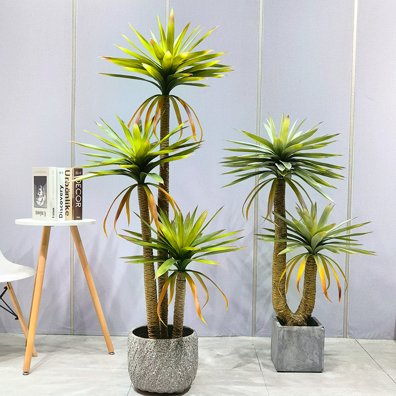 Arbori artificiali din fabrică cu ridicata Plante artificiale Dracaenafragrans Brazilia Brazilia pentru decor denuntă