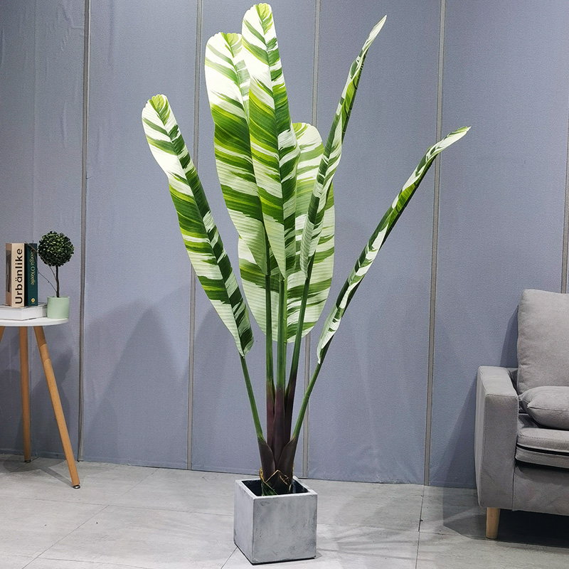 Fabrica Direct Indoor Artificial Artificial Artificial Plante artificiale Bonana Banana Arbore pentru decorarea grădinii denuntă