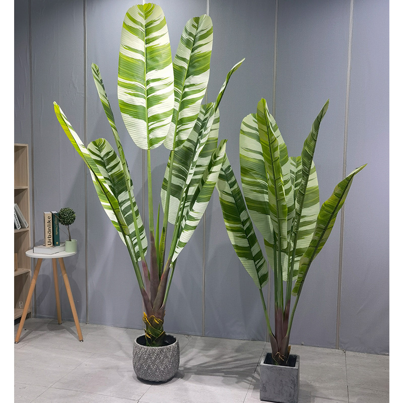 Fabrica Direct Indoor Artificial Artificial Artificial Plante artificiale Bonana Banana Arbore pentru decorarea grădinii denuntă