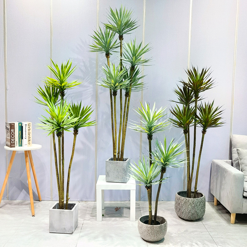 Nou sosire artificială Faux Tree Vivid Durabil All Sezon Agave Sisalana pentru Furnizor de Grădină Peisaj Decor denuntă