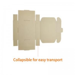 Logo de design personalizat imprimat de lux ambalare ondulată cadou TRANSPORT CUTIE CUTIE DE PĂRȚI