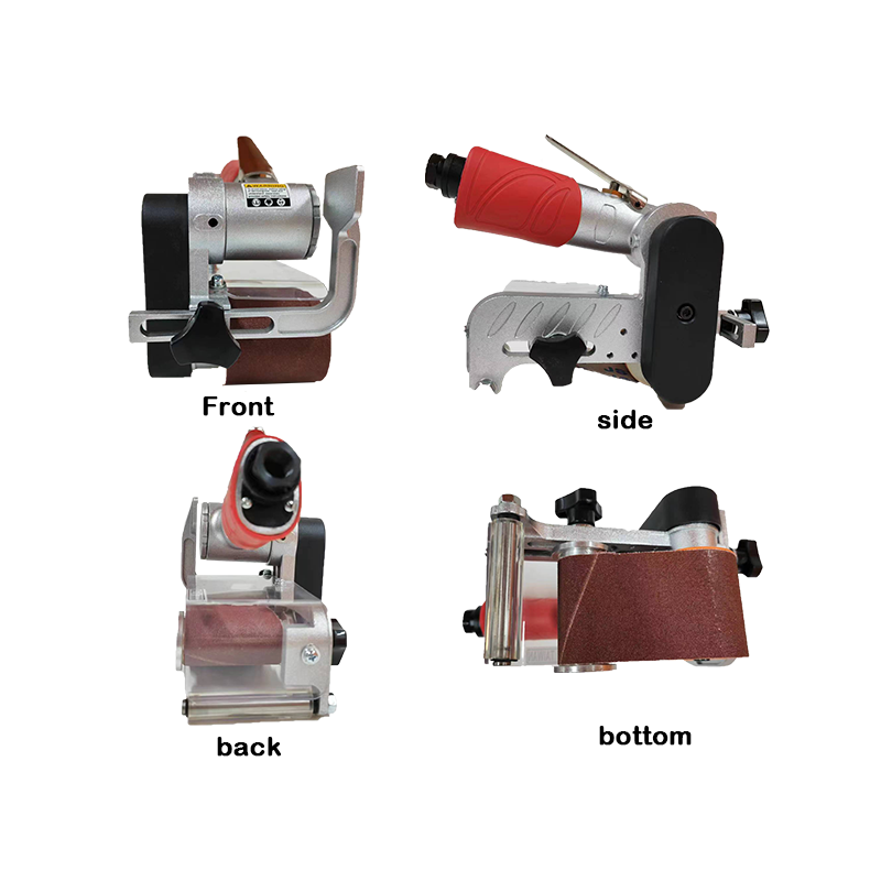 Hand-held Industrial-grade Pneumatic Belt Pneumatică Sander Pneumatică BELL PNEUMATIC CHSS cu ridicata BSS-626D Mașină de desen cu sârmă pneumatică 60*260 Centură de oțel inox