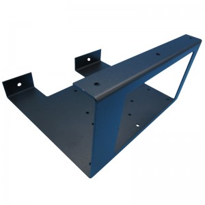 Procesarea personalizată a pieselor din tablă din aliaj de aluminiu cu finisaj anodizat.