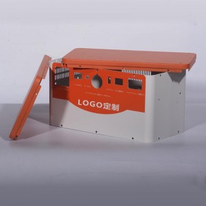 Șasiu personalizat de aparate electrice cu carcasă acoperită cu pulbere