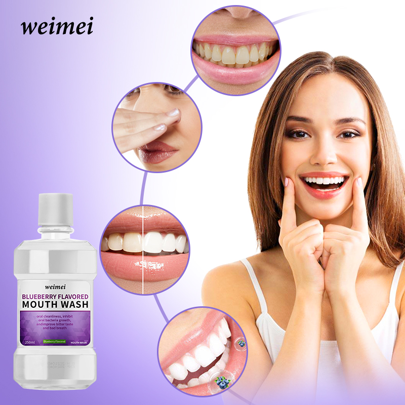 Apă de gură aromată cu afine