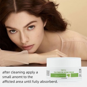 Cremă de acnee cu ulei de ceai