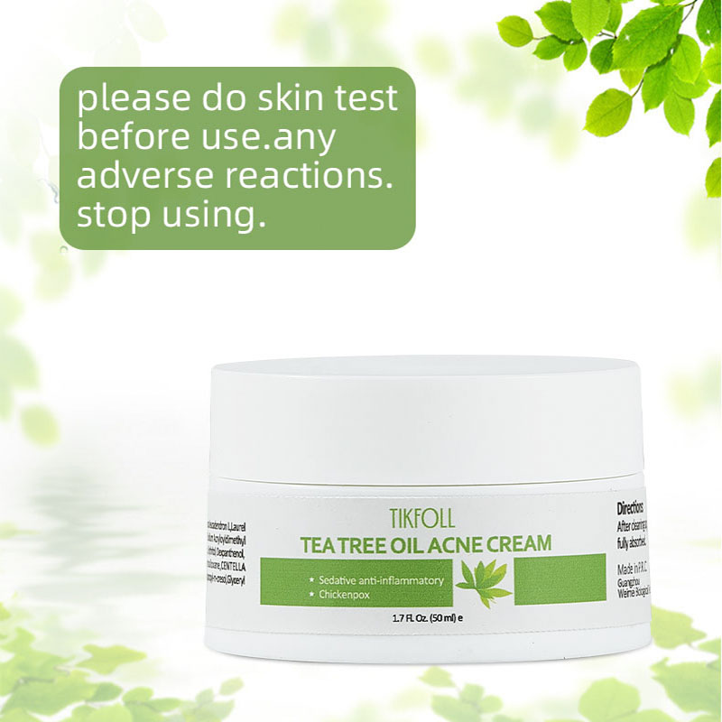 Cremă de acnee cu ulei de ceai