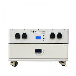 Stocare pentru casă cu energie Stackable 10kWh Baterie Baterie Stocare baterie Litiu 51.2V 190A cu invertor de 6000W