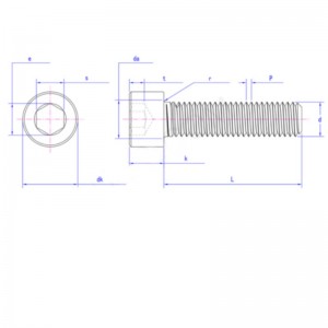 șurub flanșă hexagonal placat cu zinc