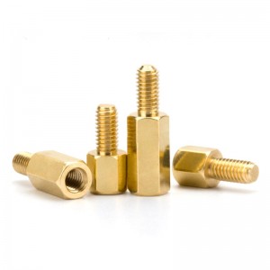 separator hexagonal din alamă