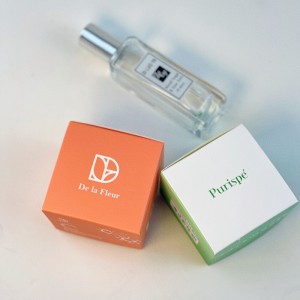 Cutie de hârtie kraft cosmetică șic