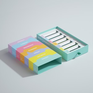 Cutie cadou colorată pentru ziua săptămânii