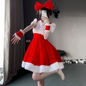Costume de Crăciun, rochii de Crăciun, seturi de cosplay, ținute de performanță de scenă de Crăciun, uniforme de Crăciun de Crăciun95 Preț:$139.99