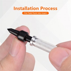 Elongarrow 151032 100 Grain 11/32 Puncte de câmp cu șurub